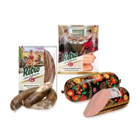 Wurst-Set - Retro, Germes, 1,65 kg Wurst-Set - Retro, Germes, 1,65 kg