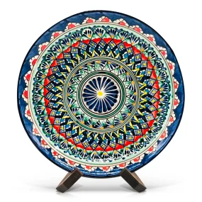 Teller tief - Risсhtan Keramik M2, handbemalt, Ø 28 cm Teller tief - Risсhtan Keramik M2, handbemalt, Ø 28 cm