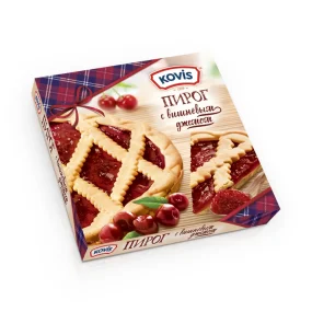 Mürbeteigkuchen mit Kirschmarmelade, 430 g