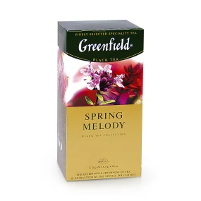 Чёрный чай - Spring Melody, в пакетиках, Greenfield, 37,5 г Чёрный чай - Spring Melody, в пакетиках, Greenfield, 37,5 г