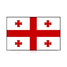Georgien - Flagge, Polyster, 150 x 90 cm Georgien - Flagge, Polyster, 150 x 90 cm
