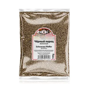 Перец чёрный, молотый, 100 г