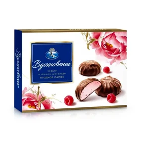 Zefir - Inspiration, Beerenparfait in Zartbitterschokolade, 200 g