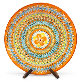 Lagan - Mechrob gelb A1, Keramik, Handarbeit, Ø 42 cm Lagan - Mechrob gelb A1, Keramik, Handarbeit, Ø 42 cm