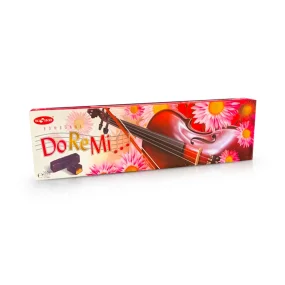 Pralinen - Do-re-mi, mit Erdnüssen, in kakaohaltiger Fettglasur, Bucuria, 200 g