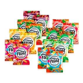 Набор сухариков - Flint, пшенично-ржаные, 16 х 70 г