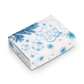 Geschenkbox - Frohes Neues Jahr, Karton, 21 × 15 × 5 cm Geschenkbox - Frohes Neues Jahr, Karton, 21 × 15 × 5 cm