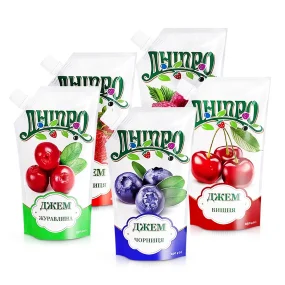 Probierpaket Konfitüre - Dnipro, 5 x 250 g