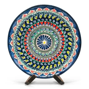 Teller tief - Risсhtan Keramik M, handbemalt, Ø 28 cm Teller tief - Risсhtan Keramik M, handbemalt, Ø 28 cm