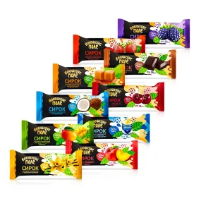 Quarkriegel-Set in Glasur, Woloschkowe Pole, 10 x 36 g