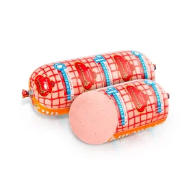 Wurst - Sjurpris mit Knoblauch, Schweinefleisch, Lackmann, 800 g Wurst - Sjurpris mit Knoblauch, Schweinefleisch, Lackmann, 800 g
