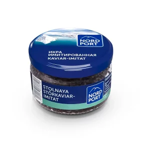 Икра осетровая - Стольная, имитированная,  Nord Port, 200 г