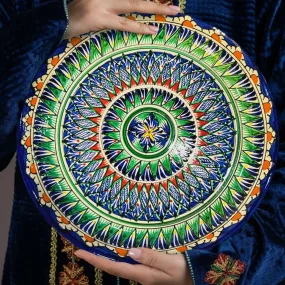 Lagan - Risсhtan, Keramik, Handarbeit, Muster MIX, Ø 37 cm