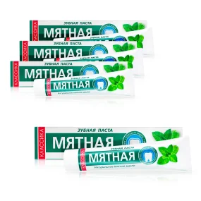 Zahnpasta - Klassik mit Minzöl, 150 g х 4