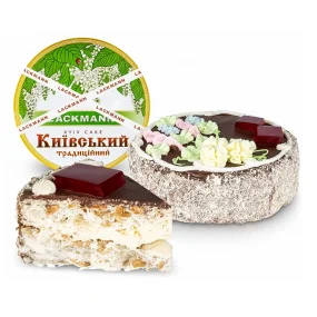 Торт - Киевский, с арахисом и безе, Lackmann, 850 г