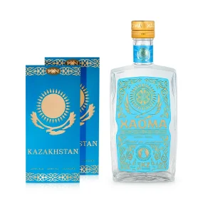 Geschenkset - Kasachstan, Vodka 0,70 L + Dunkle Vollmilchschokolade 200 g