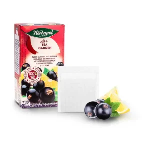 Чай травяной с чёрной смородиной и лимоном, Herbapol, 20 пакетиков, 54 г