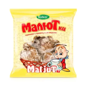 Пряники - Малютки, ванильные, Waldemar Völker, 400 г Пряники - Малютки, ванильные, Waldemar Völker, 400 г