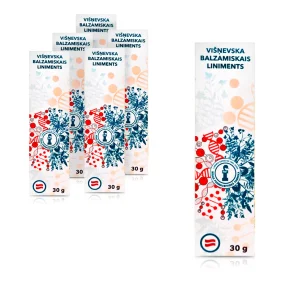 Вишневского бальзамический линимент, 30 г х 6 шт.  Вишневского бальзамический линимент, 30 г х 6 шт.