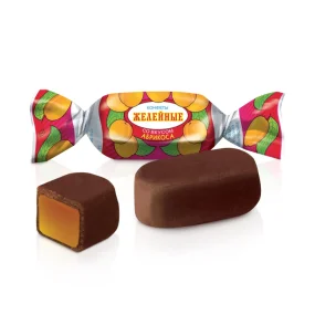 Gelee-Konfekt mit Aprikosengeschmack, 300 g  