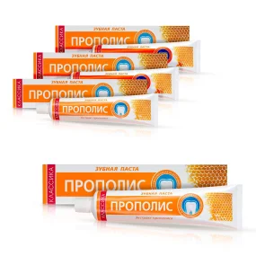 Зубная паста - Прополис, Классика, 150 г х 4 шт.  Зубная паста - Прополис, Классика, 150 г х 4 шт.