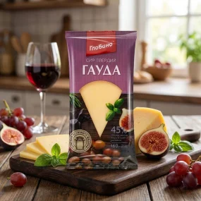 Schnittkäse - Gauda, 45 % Fett, Globino, 160 g