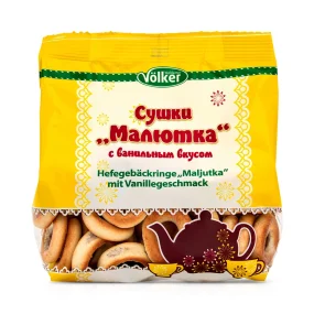 Kringelgebäck - Maljutka, mit Vanillegeschmack, 180 g