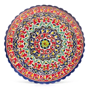 Lagan - KaraKalam KR12, Rischtan Keramik, Ø 42 cm