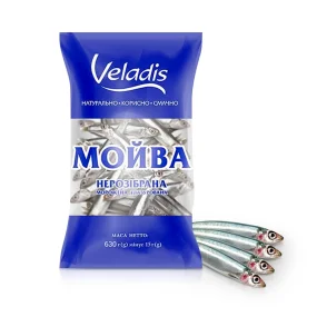 Lodde mit Kopf, unausgenommen, Veladis, 630 g