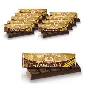 Schokoriegel mit Schokogeschmack, Babaewskij, 10 х 50 g Schokoriegel mit Schokogeschmack, Babaewskij, 10 х 50 g