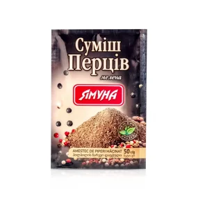 Pfeffermischung, gemahlen, Yamuna, 50 g  Pfeffermischung, gemahlen, Yamuna, 50 g