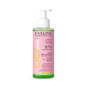 Gesichts-Gel-Öl - Reinigend und beruhigend, Cica Skin, Eveline, 145 ml