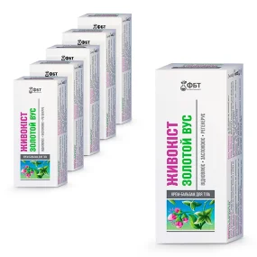 Körpercreme-Balsam - Rittersporn, Goldbart, 75 ml х 6 Körpercreme-Balsam - Rittersporn, Goldbart, 75 ml х 6