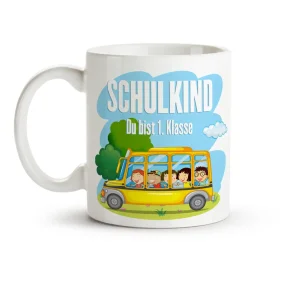Tasse - Schulbus, Keramik, 330 ml
