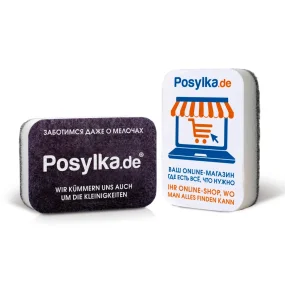 Губка для мытья посуды, Posylka.de, 9 х 6 см, 2 шт. Губка для мытья посуды, Posylka.de, 9 х 6 см, 2 шт.