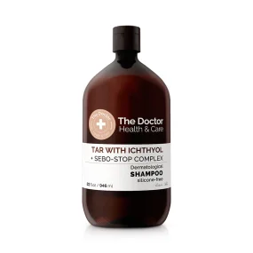 Шампунь - Против перхоти, дёготь + ихтиол, Health & Care, The Doctor, 946 мл  Шампунь - Против перхоти, дёготь + ихтиол, Health & Care, The Doctor, 946 мл