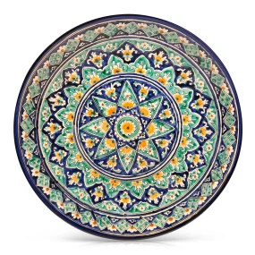 Ляган - КараКалам KN1, Риштан керамика, Ø 42 см