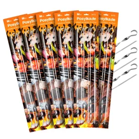  Шампуры - Posylka, нержавеющая сталь 1,5 мм, 50 см, 6 шт., 6 упаковок