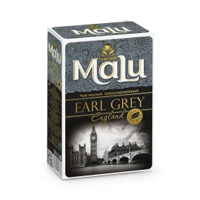 Чёрный чай - Англия, гранулированный, с бергамотом, Malu, 200 г