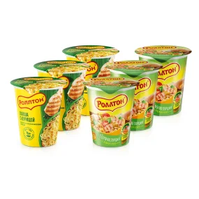 Probierpaket Instant-Nudeln - Rollton, 6 х 70 g     