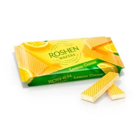 Вафли - Roshen, с лимонной начинкой, Roshen, 216 г 