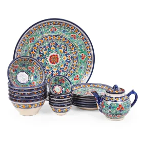 Teeservice Maxi – KaraKalam KSV1 – R1 – Risсhtan Keramik – 21-teilig