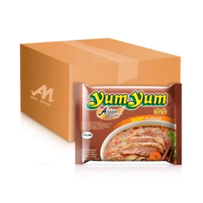 Лапша быстрого приготовления Юм Юм со вкусом говядины, 30 х 60 г Лапша быстрого приготовления Юм Юм со вкусом говядины, 30 х 60 г