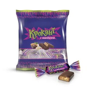 Конфеты грильяжные - Крокант, с миндалем, Яшкино, 500 г 