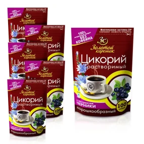 Zichorien-Pulver mit Heidelbeere-Extrakt, 100 g х 6