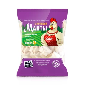 Манты с начинкой мяса курицы, 1 кг Манты с начинкой мяса курицы, 1 кг