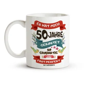 Кружка - Es hat mich 50 jahre Gekostet..., керамика, 330 мл Кружка - Es hat mich 50 jahre Gekostet..., керамика, 330 мл