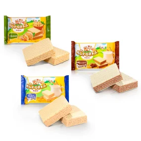 Waffeln-Set - Korowka, 3 x 150 g Waffeln-Set - Korowka, 3 x 150 g
