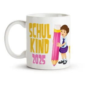 Tasse - Schulkind, Mädchen, Keramik, 330 ml