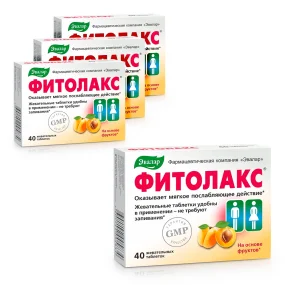 Фитолакс, Эвалар, 40 таблеток х 4 шт.